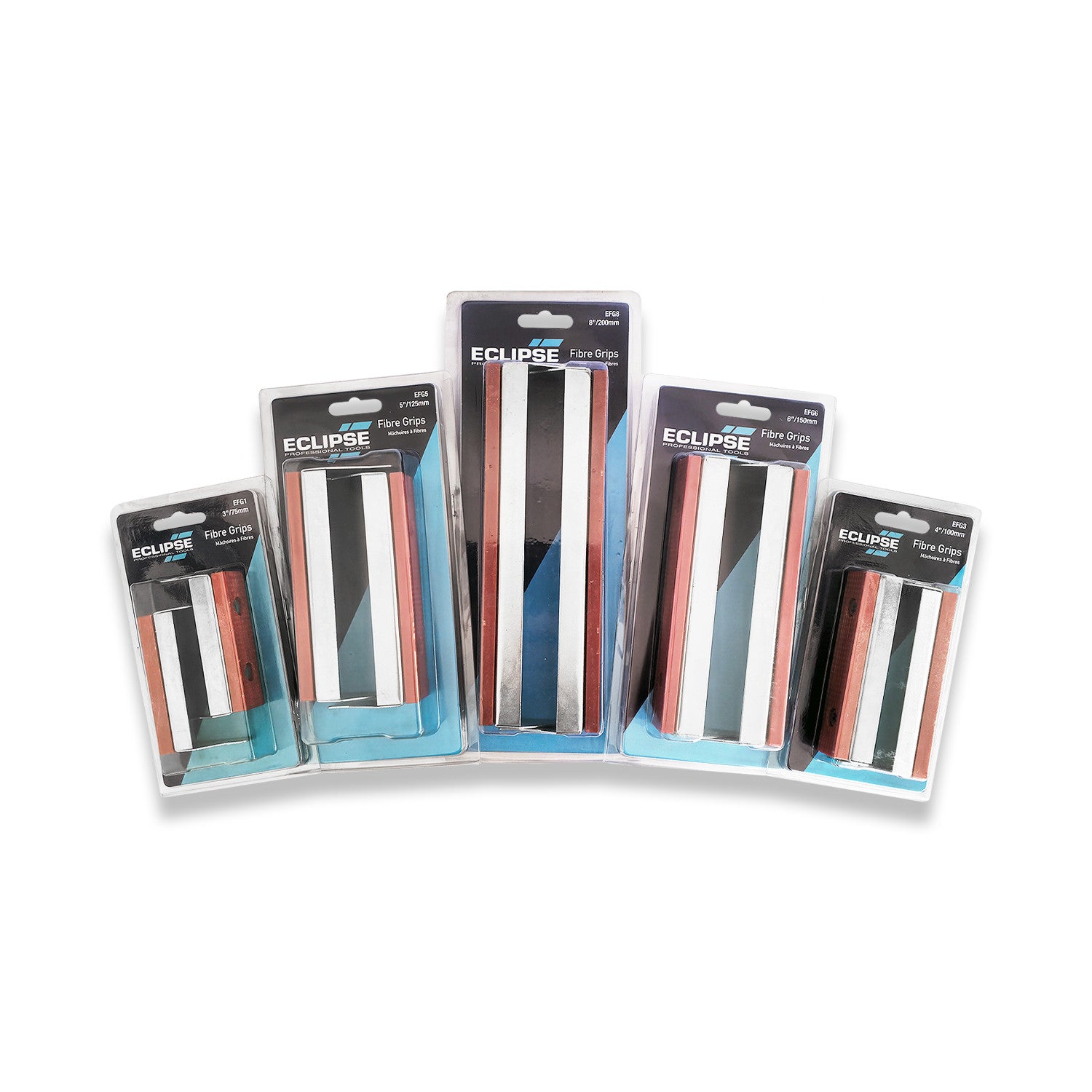 Eclipse Vice Jaws Fibre Grips 3" 4" 5" 6" 8" Soft Jaws for Vices