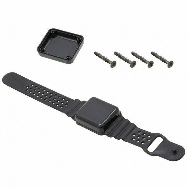 Enclosure Wrist Black 1.51x1.74x0.65"