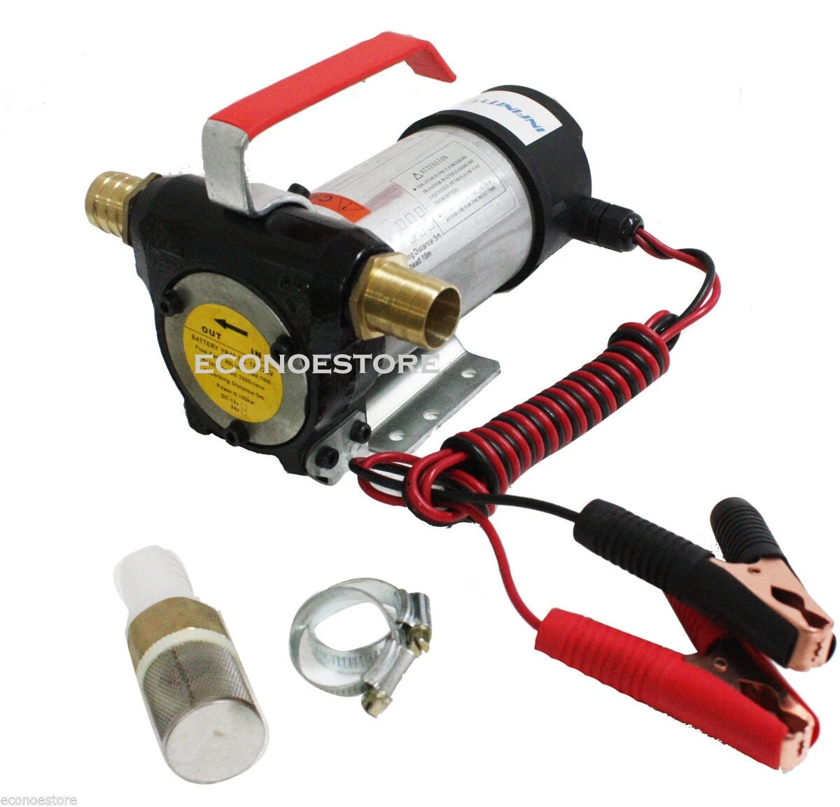 12V Dc 10.5GPM Fuel Oil Transfer Pump Diesel Kerosene Biodiesel 12