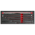 6PC Extra Long Box End Wrench Set Metric Durable Aviation Spanner CRV