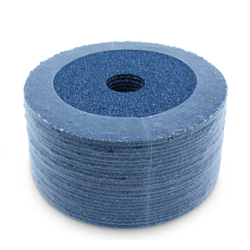 100 Pack - 5" Zirconia Resin Fiber Disc 60 Grit 5 inch Grinding &