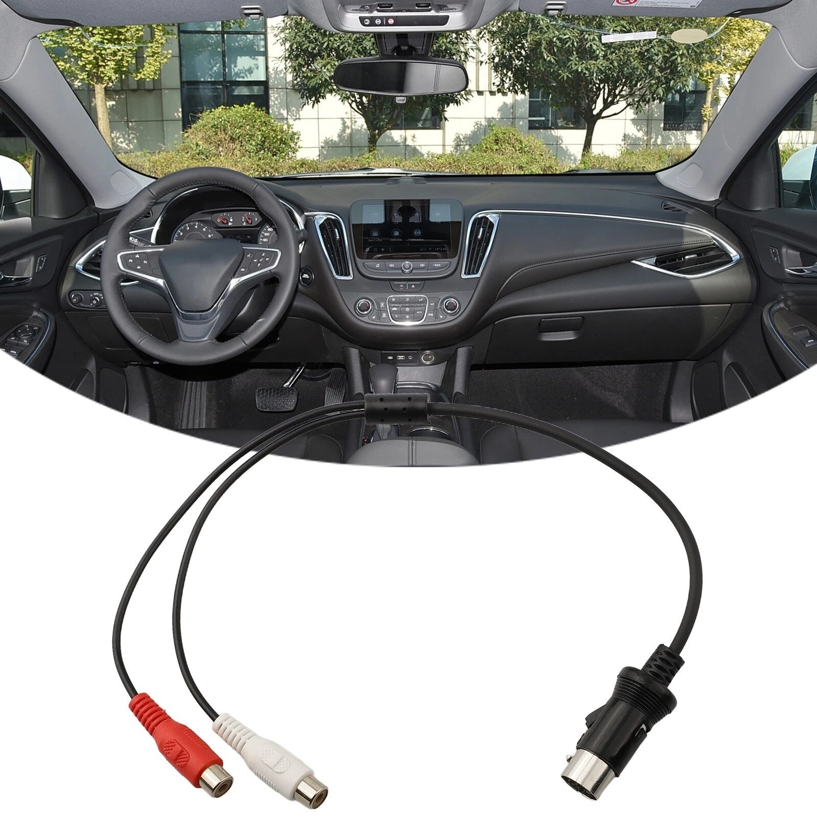 For Premium Aux Audio Adapter For Kenwood Cd Player For Rca To 13 Pin