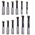 3/4 Shank Boring Bar Carbide Tips 12pcs Set