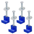 Aluminum Mounting Kit Parts Clamps For Pickup Truck Tool Box Tie Down