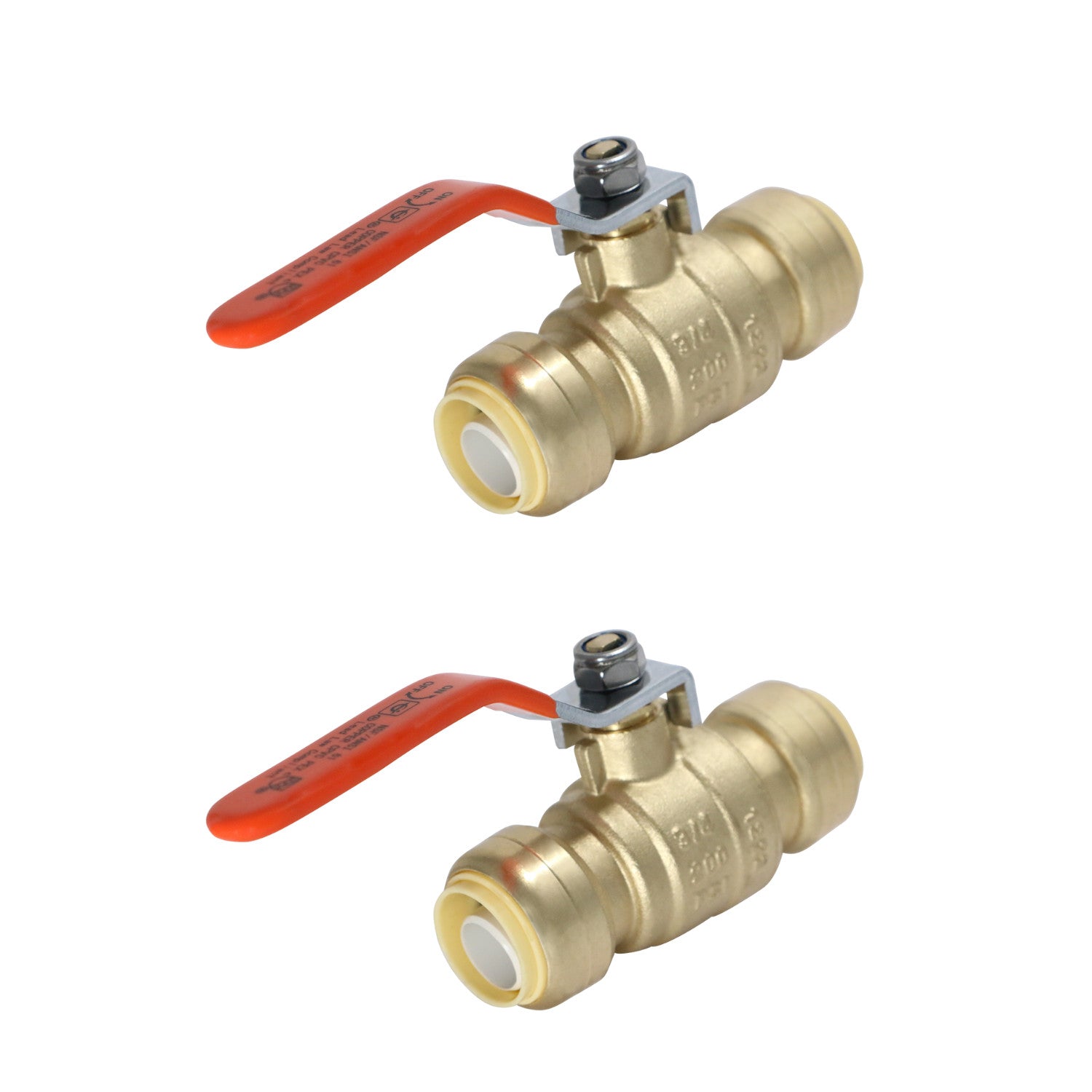 XFITTING 3/4" Push Fit Ball Valve 2 Pack