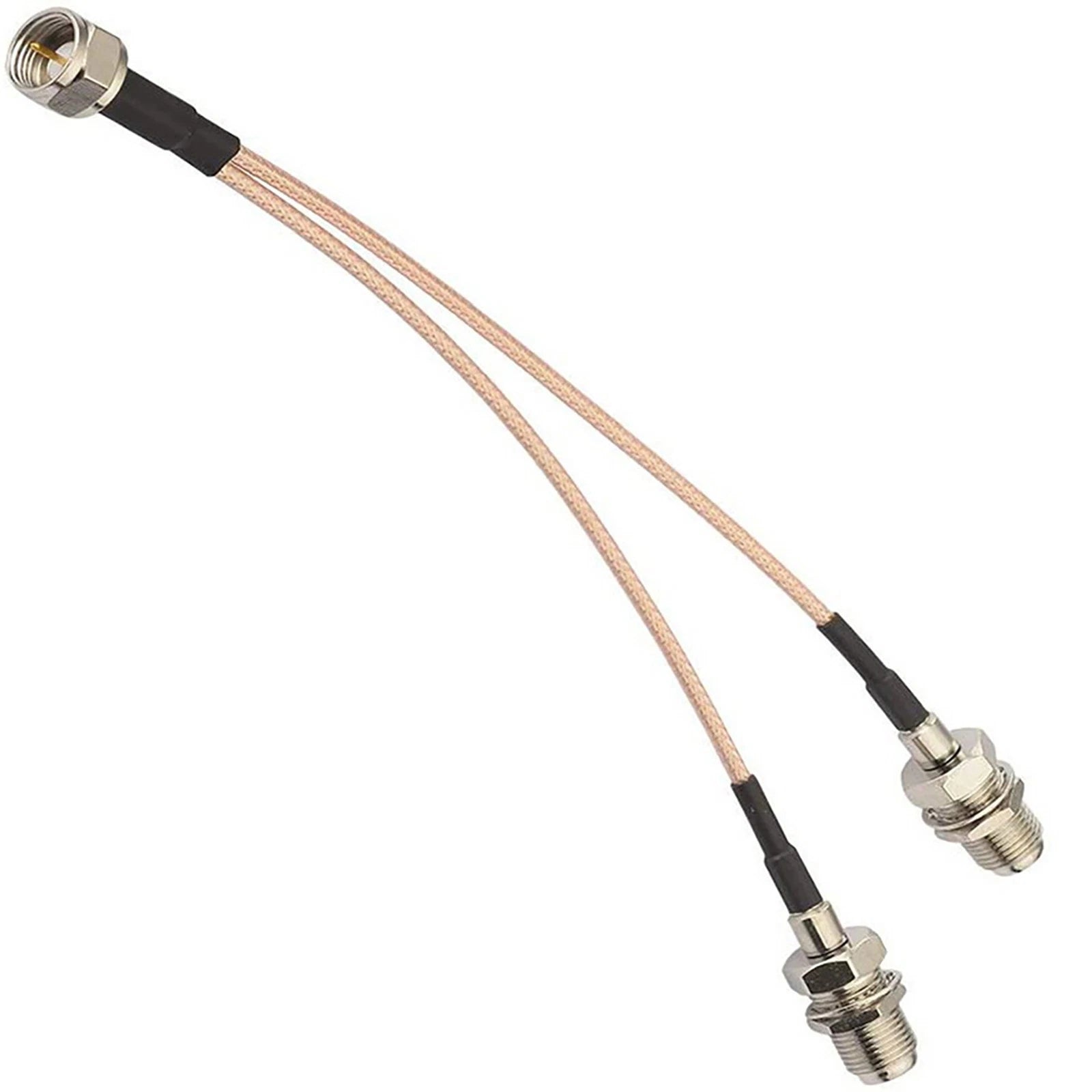 F-type Rg316 Splitter Coax Cable, 5ohm Tv Antenna 3 Way Splitter