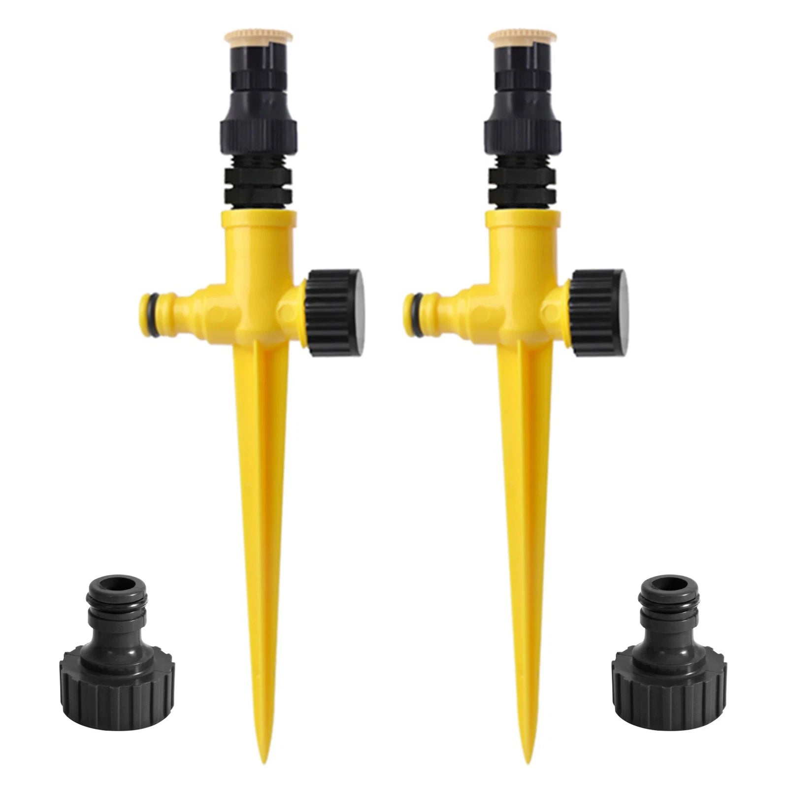 360° Rotation Auto Irrigation Garden Lawn Sprinkler Patio Save Water