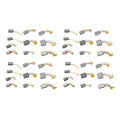 Wholesales 10 Sizes Electric Motor Graphite Carbon Brushes Set For