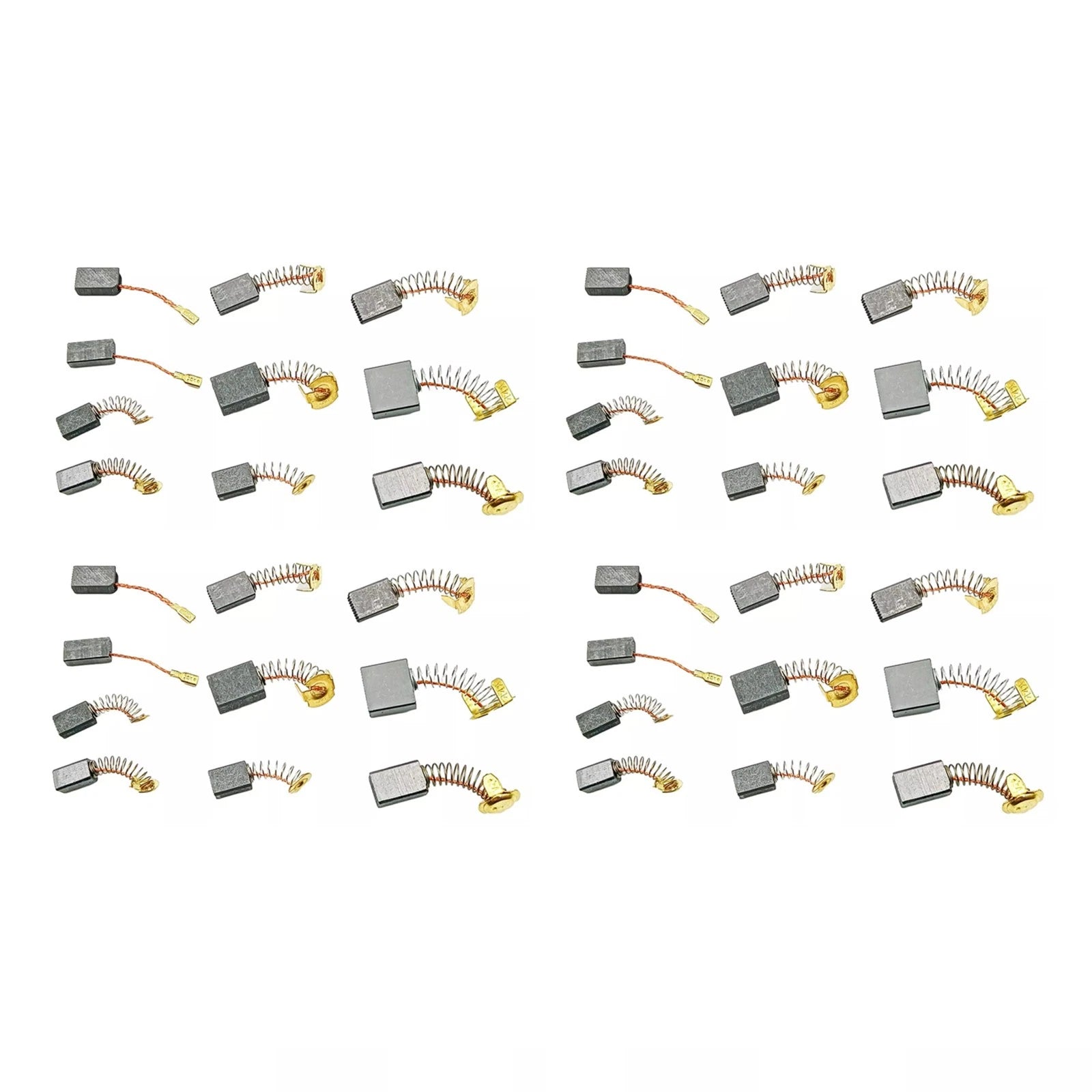 Wholesales 10 Sizes Electric Motor Graphite Carbon Brushes Set For