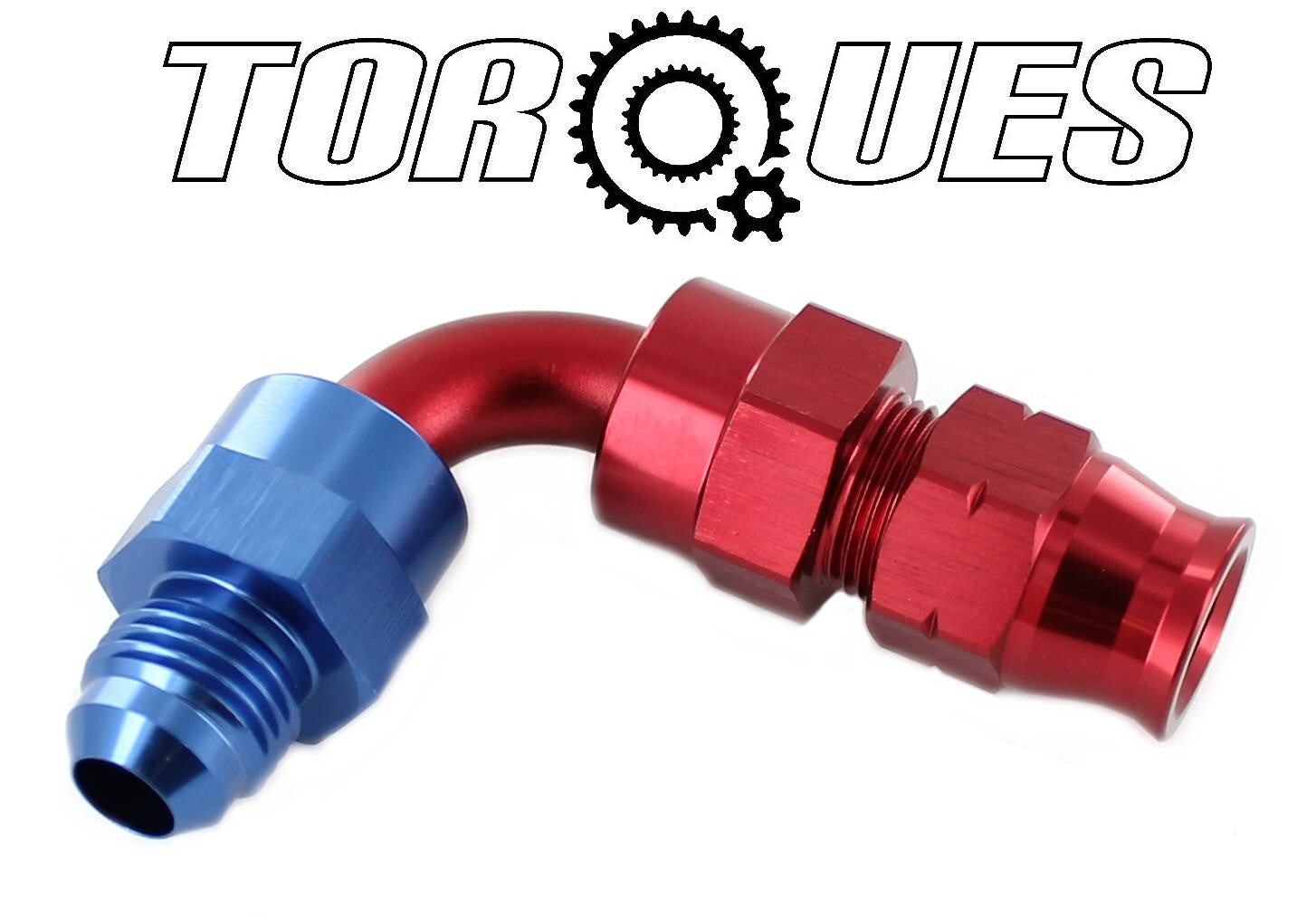 An -6 (6an Jic An6) 90 Degree Male to 3/8" Hardline Tube Compression
