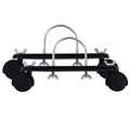Electric Heater Mobile Pulley Bracket 2 Pack With Strong Carbon Steel