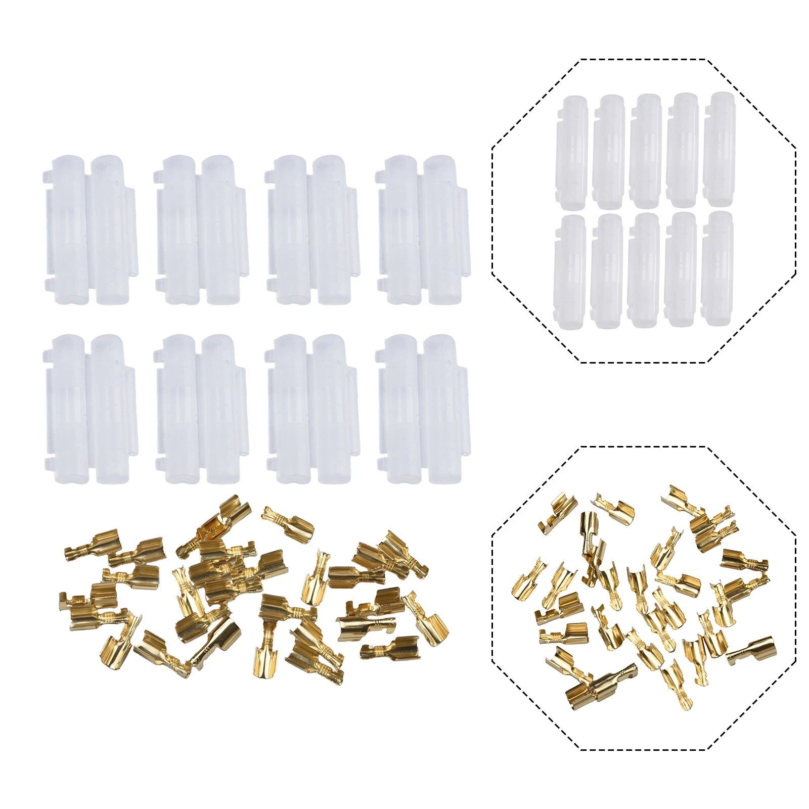 For Versatile In Line Fuse Holder Crimp Peanut Flip Shell Design/