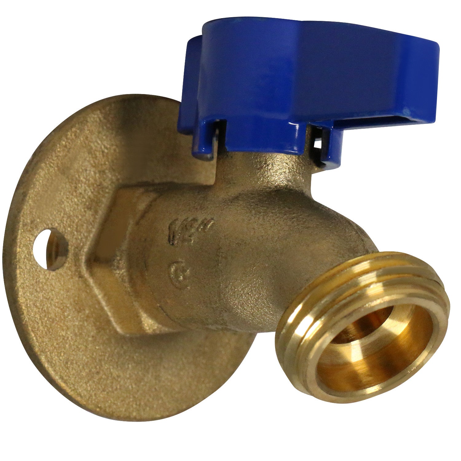 XFITTING 1/2" Male Hose Bibb No Kink with Nail Flange