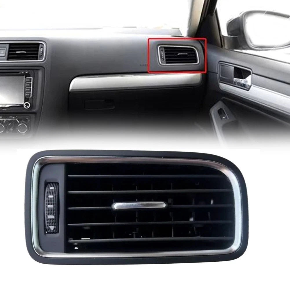 Matte Black Plastic Air Outlet Vent Central Right Dashboard For Jetta