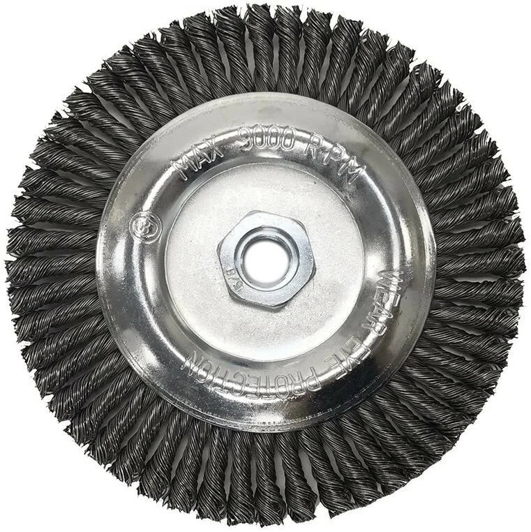 5 Pack - 6" X 5/8-11" Stringer Bead Wire Wheel For | Built Supply Co