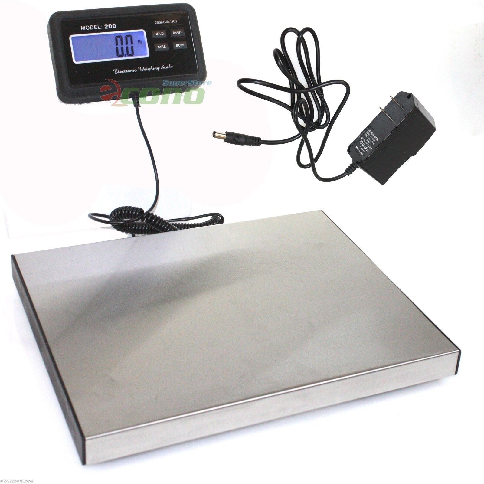 440lbs Digital LCD Display Postal UPS Fedex Shipping Pet Floor Platform Scale