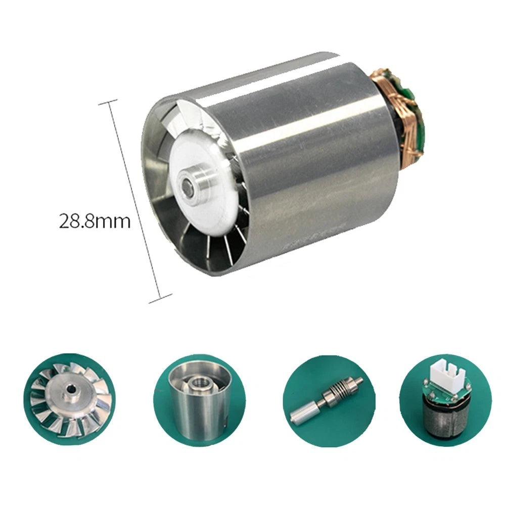 High Efficiency 12V Brushless Motor With 130000 Rpm For Turbo