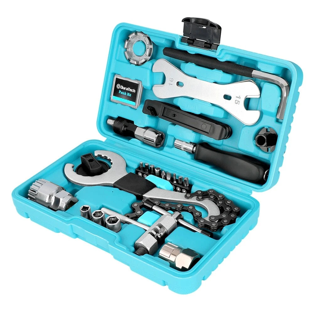 Complete Bike Repair Kit Repair Tool Bicycle Tool Kit With Storage Box