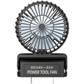 14-21V Dc Powered Fan With Auto Polarity Detection And Wide
