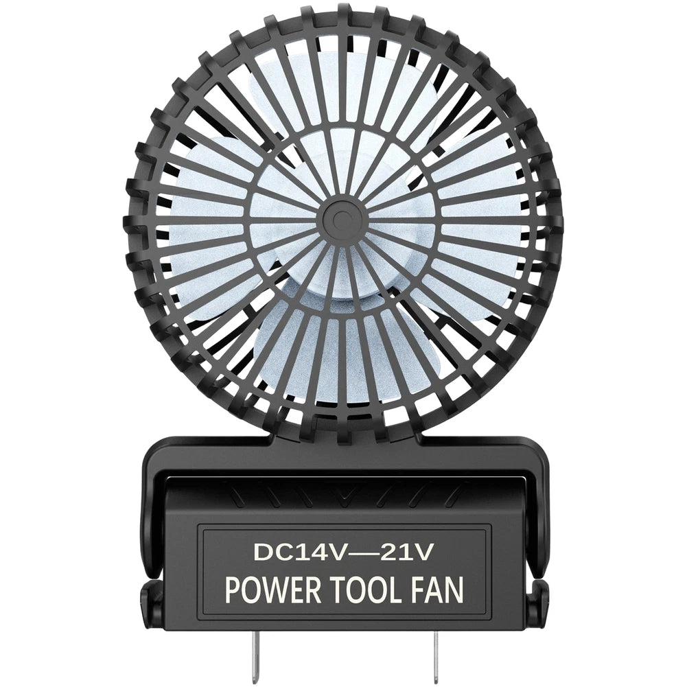 14-21V Dc Powered Fan With Auto Polarity Detection And Wide