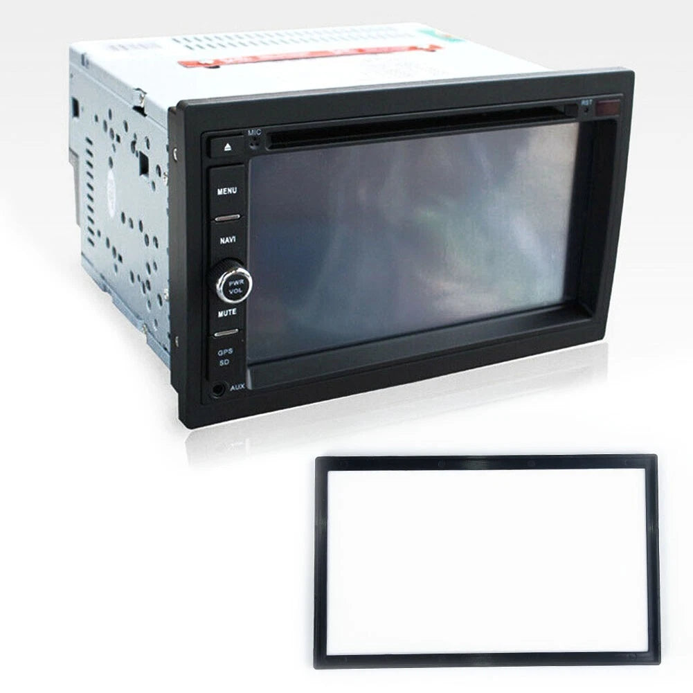 2din Install Bezel Panel Mount Bracket Frame For Stereo Radio Dvd