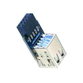 9pin To 2 Ports Usb 2.0 Dual Usb A 9pin Female Adapter Motherboard