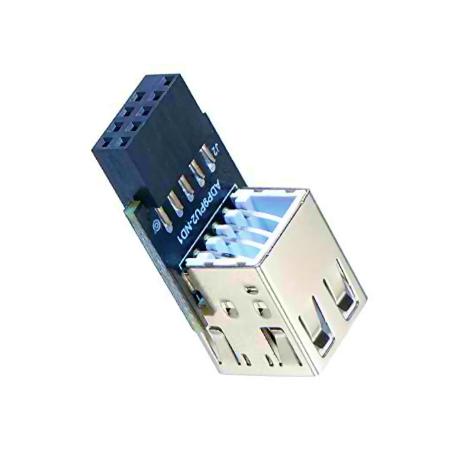 9pin To 2 Ports Usb 2.0 Dual Usb A 9pin Female Adapter Motherboard