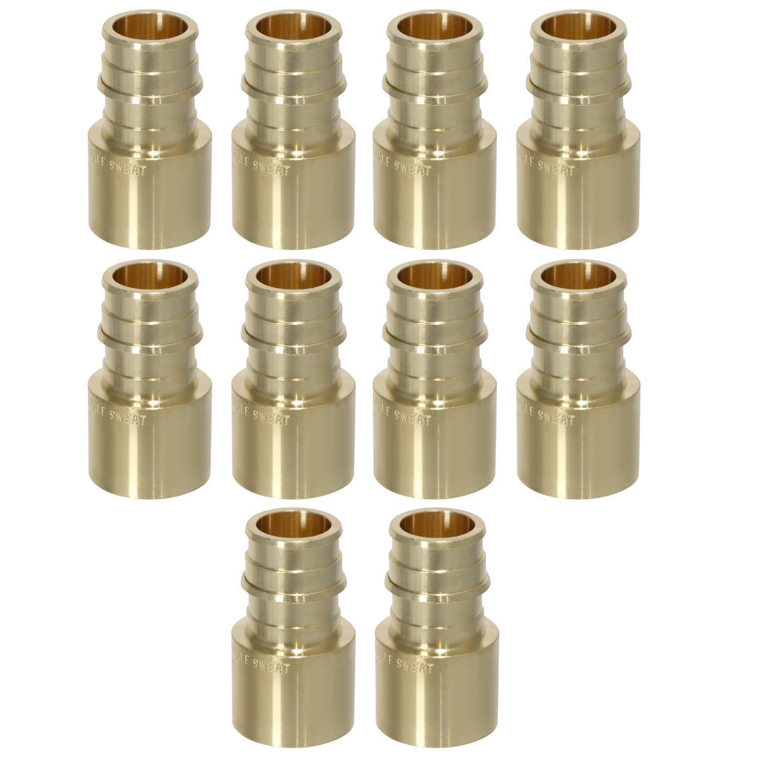 XFITTING 3/4" Push Fit Coupling Fittings 25 Pack