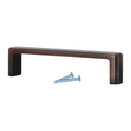 Transitional 5-1/32" Brushed Oil-rubbed Bronze Cabinet Handle Pull