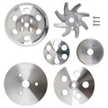 Crankshaft Pulley Kit for Small Block Chevy 283-350 Aluminum Triple