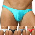 Low Waist Mens Breathable Brief Underwear Small Thin Pouch With
