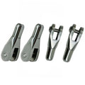 316 Stainless Steel Cable Railing Streamline Fixed Jaw Used For 3/16"