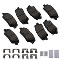 ListingFront Rear L&R Brake Pads Set for Kia Sorento 2011-2015