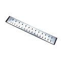 Draw Plate 30 Half Round Holes-wire Drawplate Jewelry Craft Shaping