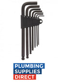 Today's Tools 9 Piece Hex Allen Key Ball End Set