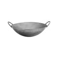 Carbon Steel Chinese Cantonese Style Wok Pan Frying Pan,20 Inch,two