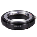 For Leica M Lm Lens To Nikon Z50 Z5 Z6 Z7 Z6ii Z7ii Fc Mirrorless