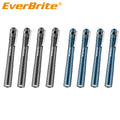 WORKPRO 4-Packs Blue/Gray LED Pen Light Set Penlight Pocket Pen