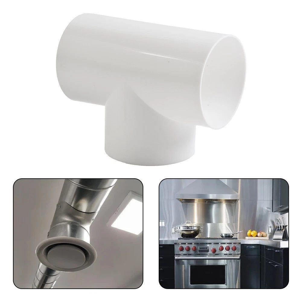 Duct Pipe Duct Tube 100mm Duct Connector Quick Ventilation Tube T/y