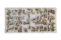 Bluespot 100pc Rivet Nuts Zinc Steel Rivnut Insert by Bluespot