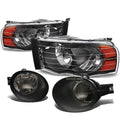 For 02-05 Ram Black Housing Amber Corner Reflector | Built Supply Co
