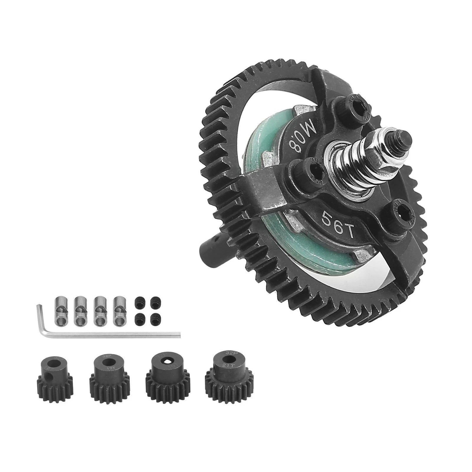 0.8m 32p 50t/52t/54t/56<wbr/>t/58t/60t Spur Gear For Traxxas 1/10