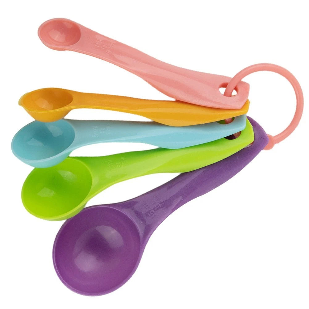 Brand New Measuring Spoon Teaspoon Plastic Tablespoons