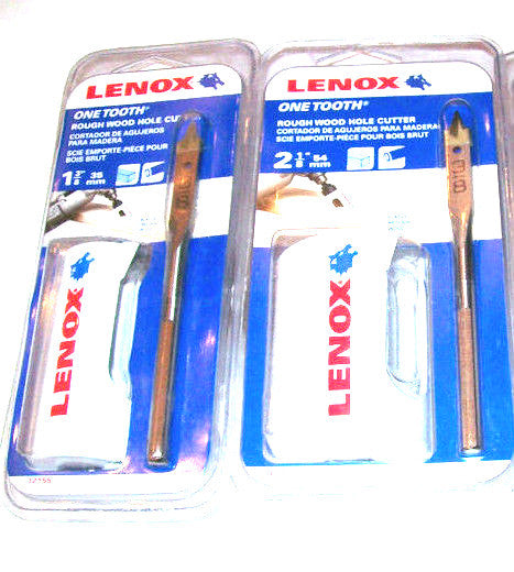 Lenox One Tooth Rough Wood Hole Cutter Set by Lenox