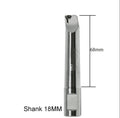 1PC 16MM x 68MM INDEXABLE BORING BAR AND 1PC TBGT09T304 CARBIDE INSERTS
