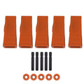 5X Bucket Teeth for CAT J300 Series 1U-3302 9J2308 with Pins &amp; Retainers