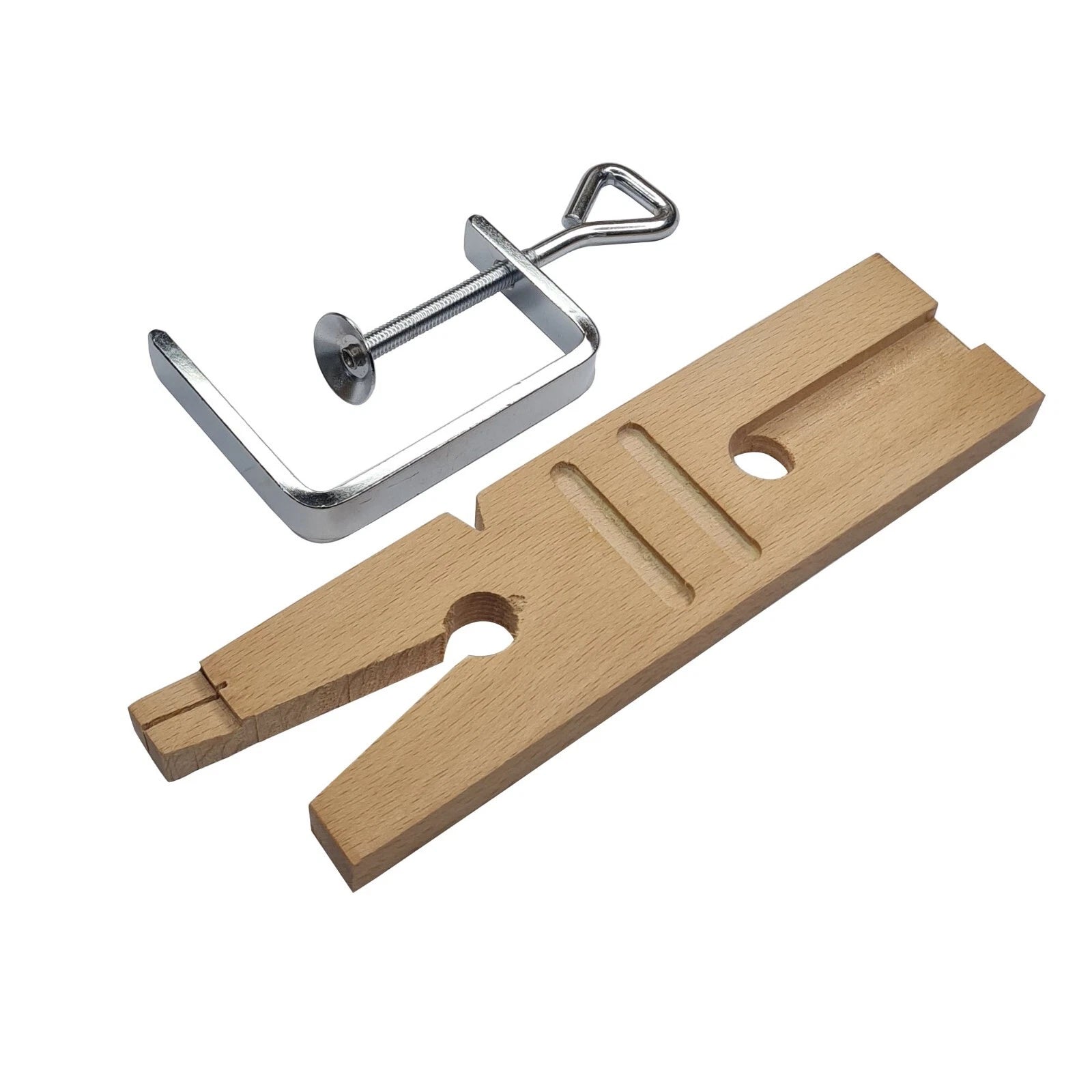Jewelers Bench Pin Peg Clamp V-slot Jewelry Workbench Ring Saw