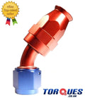 AN-10 (AN10 -10 JIC) 30 Degree PTFE Fuel / Oil Hose Fitting