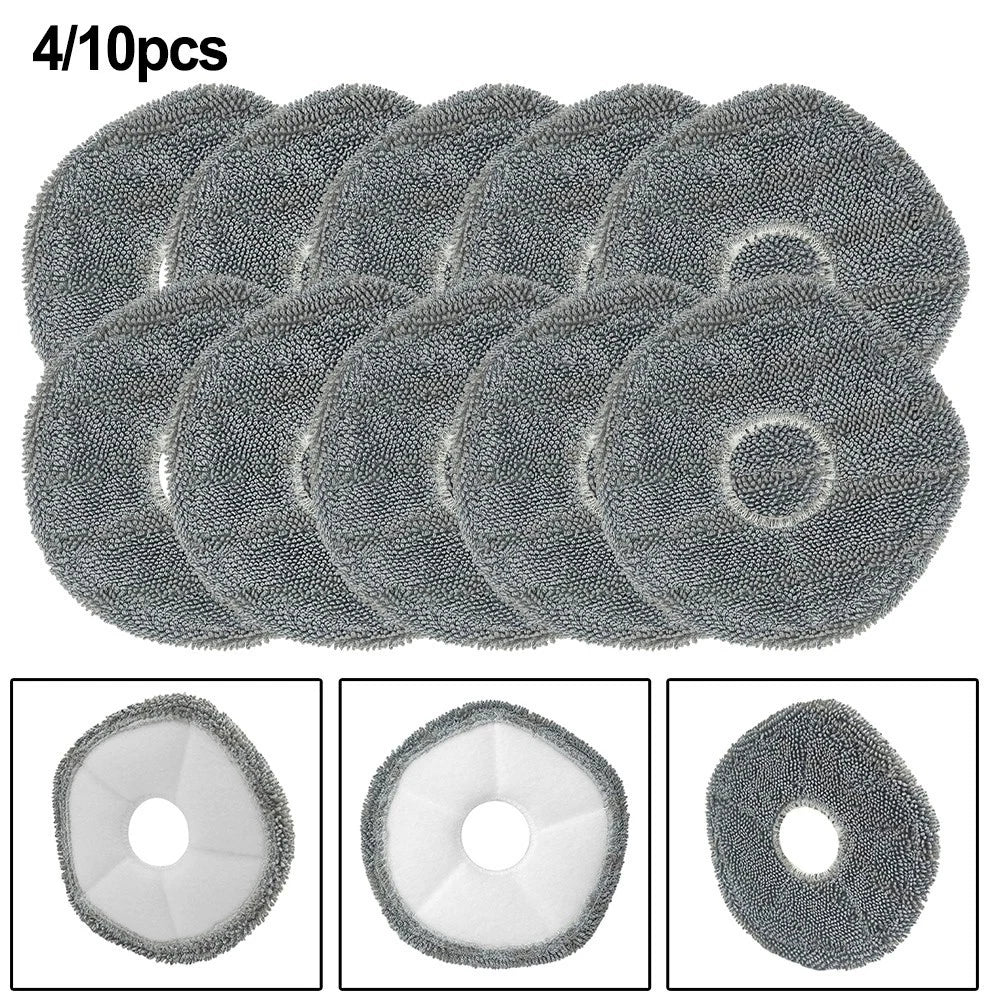Replacement Washable Mopping Cloth Kit For Eufy X9 X9 Pro Spotless