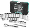 DURATECH 40-Piece Mechanics Socket Set by DURATECH